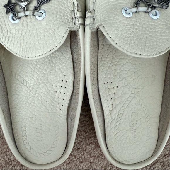 Sperry Top-Sider Slip-On Leather Seaside Charm Mules Flat - Picture 6 of 10